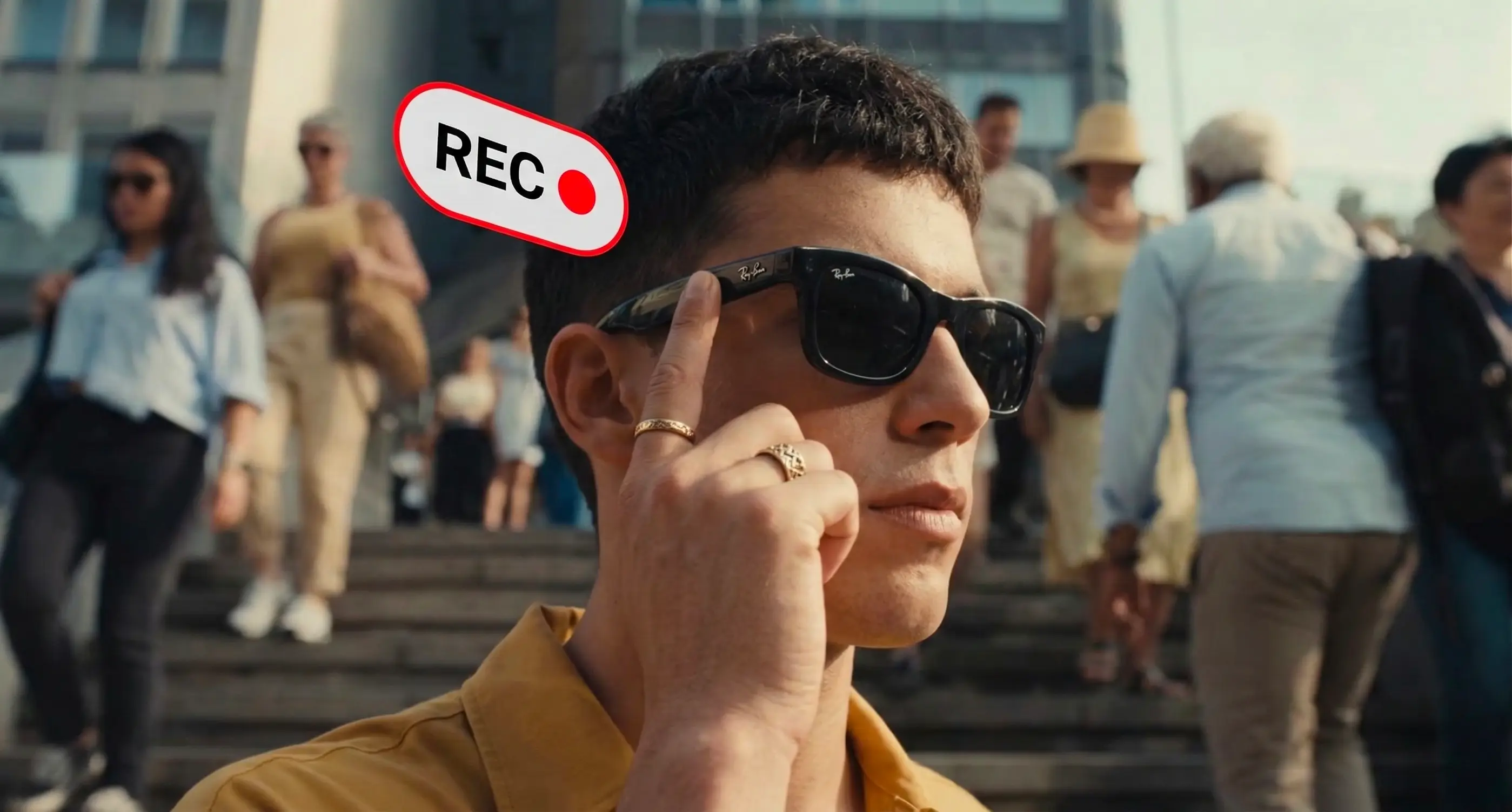 Meta Smart Glasses Front